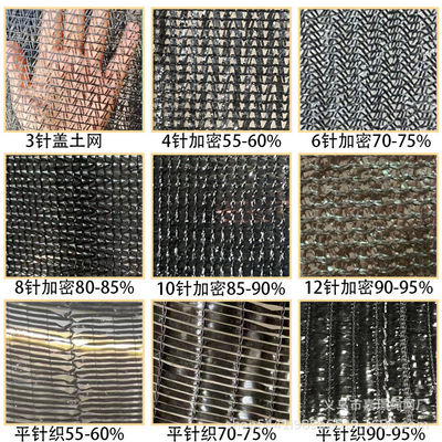 防水日陰網 HDPE 日陰布 庭温室用 覆い付きの日陰帆 囲い網