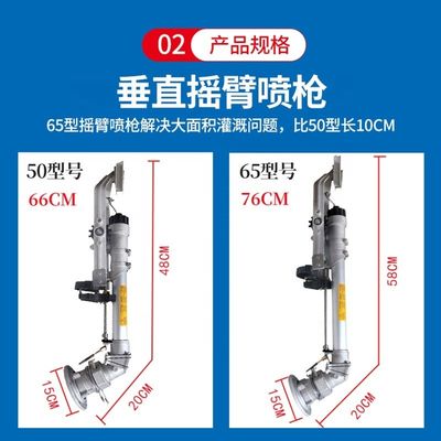 65 垂直ローカーアーム 石炭工場の除塵 変化する噴霧パターンと金属構造の大きな噴霧銃