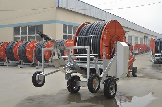 FarmProホースリール灌水器の灌水システム