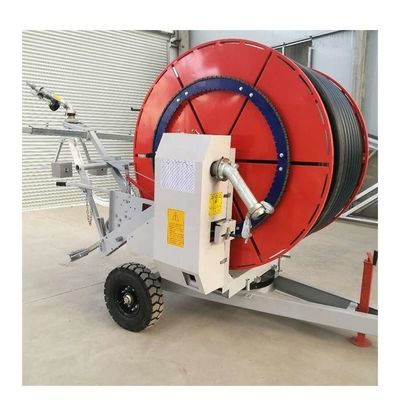 自動農場 移動水道ホース リールタービン駆動灌輸機械 農場用