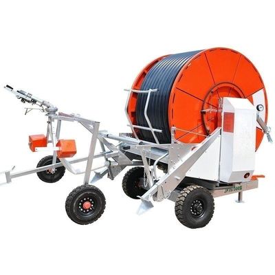 製造工場におけるハードホースリール灌輸スプリンクラーマシンのための耐久性のある農業移動灌流機
