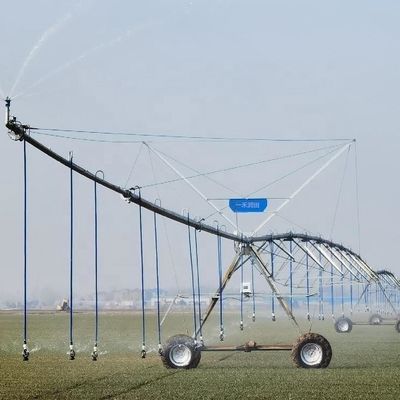 大規模農場 1-150ha/10-500acre メタルゴムピボットポータブルコアベアリング付き移動農業灌輸システム